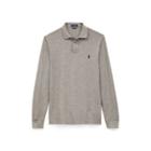 Ralph Lauren Custom Slim Long-sleeve Polo Canterbury Heather