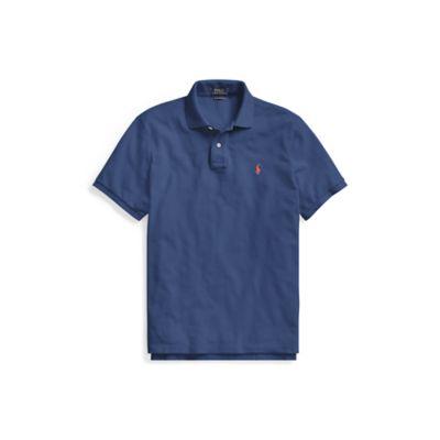 Ralph Lauren Classic Fit Mesh Polo Shirt Light Navy 1x Big