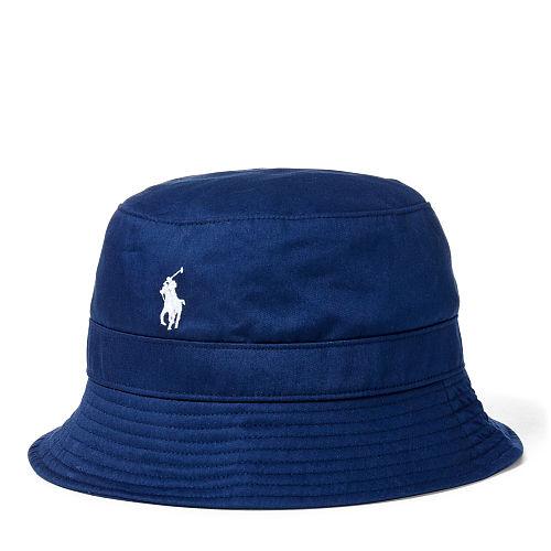 Polo Ralph Lauren Twill Bucket Hat French Navy