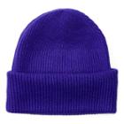 Polo Ralph Lauren Rib-knit Wool-blend Hat British Purple