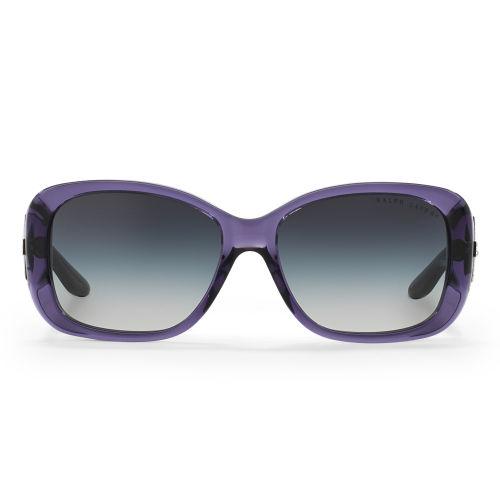 Ralph Lauren Square-lens Sunglasses Trasparent Violet