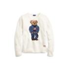 Ralph Lauren Polo Bear Wool-blend Sweater Cream
