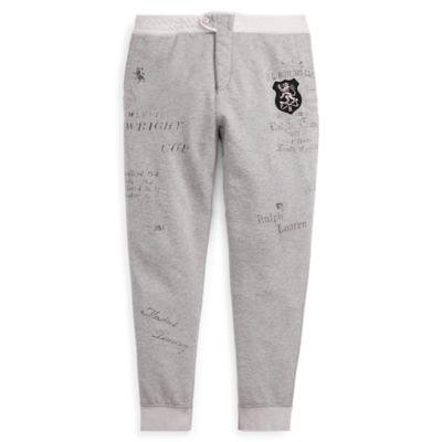 Ralph Lauren Cotton-blend-fleece Jogger Lt Grey Heather