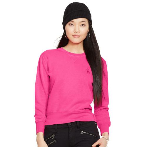 Ralph Lauren Pink Pony Pink Pony Crewneck Sweatshirt Knockout Pink