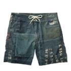 Ralph Lauren Rrl Denim Graphic Short Stonewash