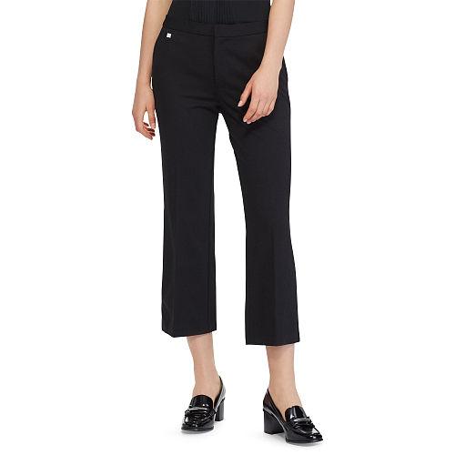 Ralph Lauren Lauren Ponte Straight Cropped Pant