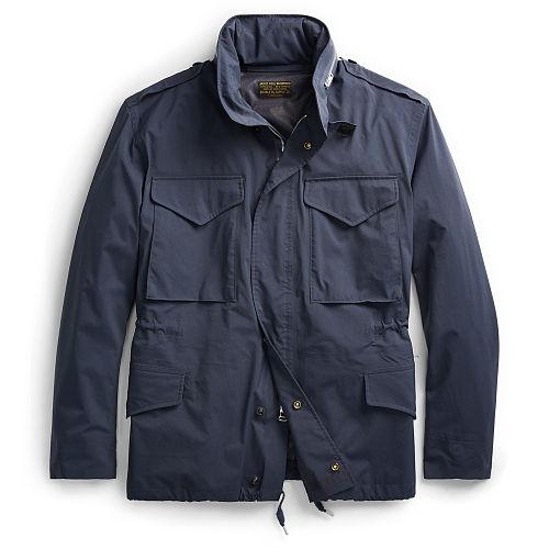 Ralph Lauren Rrl Packable Taffeta Field Coat