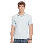Polo Ralph Lauren Slim Fit Weathered Mesh Polo Coastal Blue