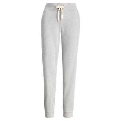 Ralph Lauren French Terry Cotton Jogger Pearl Grey Heather