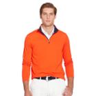 Ralph Lauren Polo Golf Performance Half-zip Pullover Elite Orange