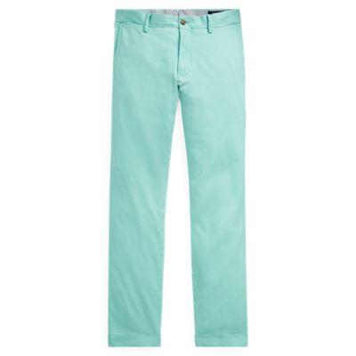 Ralph Lauren Stretch Slim Fit Chino Tiki Green