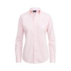 Ralph Lauren *stretch Slim Cotton Shirt 556c Pink/white