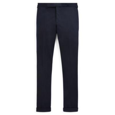 Ralph Lauren Cotton-blend-interlock Trouser Classic Chairman Navy