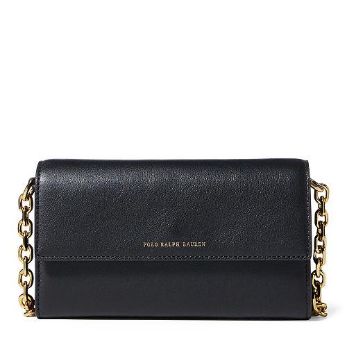 Polo Ralph Lauren Nappa Leather Chain Wallet