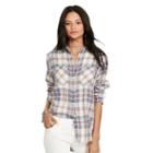 Ralph Lauren Denim & Supply Cotton Twill Utility Shirt Anderson Plaid