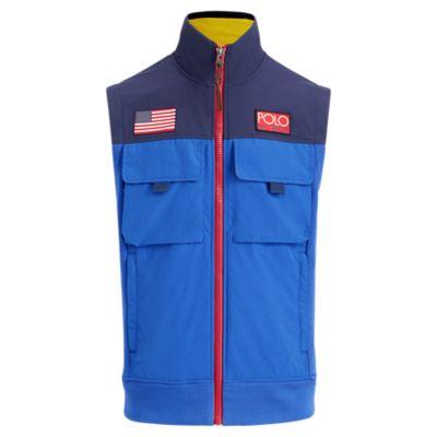 Ralph Lauren Hi Tech Hybrid Vest Newport Navy/bright Royal