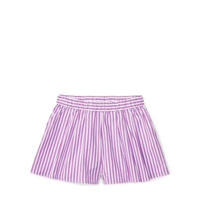 Ralph Lauren Striped Cotton Pull-on Short Purple/white 3m