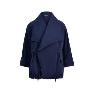 Ralph Lauren Water-repellent Taffeta Jacket Rl Navy