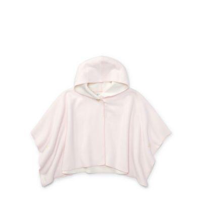 Ralph Lauren Microfleece Hooded Poncho Morning Pink 3m