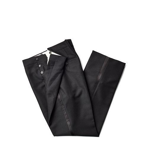 Ralph Lauren Rrl Slim-fit Tuxedo Trouser Black