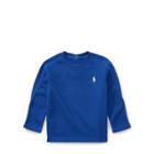 Ralph Lauren Waffle Cotton-blend T-shirt College Royal 3m