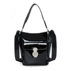 Ralph Lauren The Patent Rl Bucket Bag