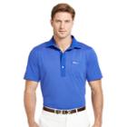 Ralph Lauren Rlx Golf Custom-fit Piqu Polo Shirt New Periwinkle