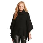 Polo Ralph Lauren Cable Wool-cashmere Poncho Polo Black