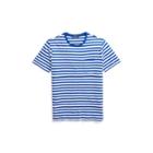 Ralph Lauren Striped Cotton Jersey T-shirt Sapphire Star/white