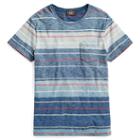 Ralph Lauren Rrl Striped Cotton Pocket T-shirt