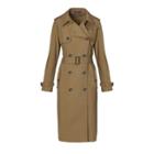 Ralph Lauren Sinclair Cotton Trench Coat Army Green