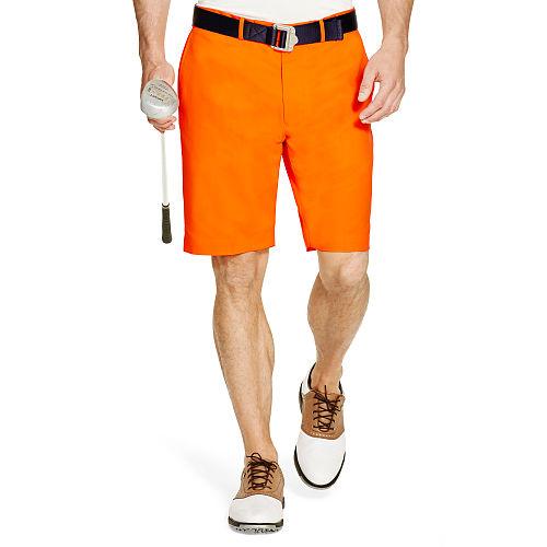 Ralph Lauren Rlx Golf Tech Gabardine Short Solar Orange