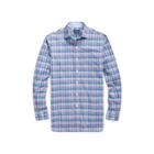 Ralph Lauren Classic Fit Plaid Cotton Shirt Royal/pink 5x Big