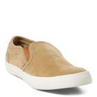 Polo Ralph Lauren Greggory Suede Slip-on Sneaker Tan