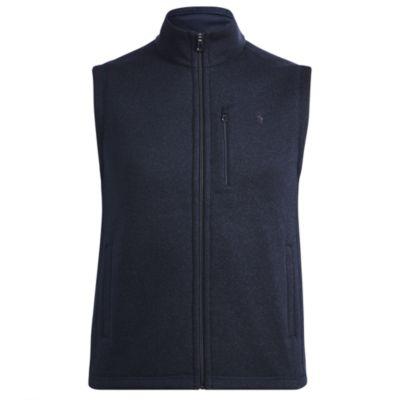 Ralph Lauren Fleece Mockneck Vest Aviator Navy 4x Big