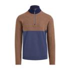 Ralph Lauren Merino Hybrid Pullover Squire Brown/tan/navy