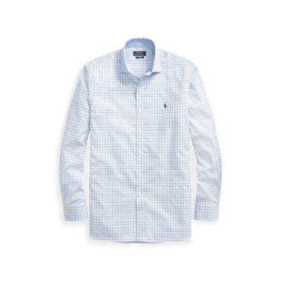Ralph Lauren Classic Fit Easy Care Shirt Ds Blue/tan