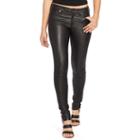 Polo Ralph Lauren Stretch Leather Skinny Pant Polo Black