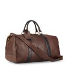 Polo Ralph Lauren Two Tone Leather Duffle Bag