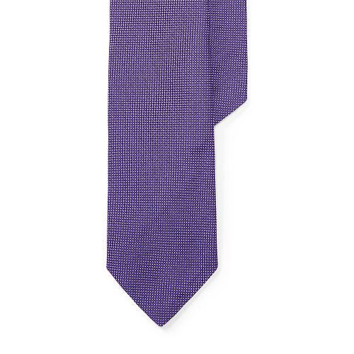 Polo Ralph Lauren Pin Dot Silk Narrow Tie Purple