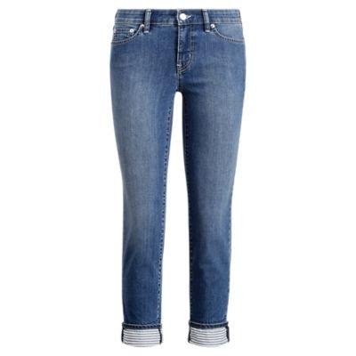 Ralph Lauren Premier Straight Crop Jean Seaside Wash
