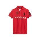 Ralph Lauren Custom Fit Mesh Polo Shirt Ralph Red