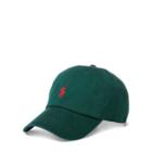 Ralph Lauren Cotton Chino Baseball Cap College Green