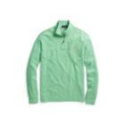 Ralph Lauren Cotton-blend Half-zip Pullover Tiller Green Heather