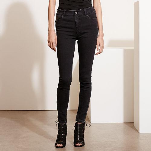 Ralph Lauren Lauren Zip-cuff Skinny Jean Christie Wash