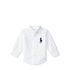 Ralph Lauren Blake Cotton Oxford Shirt White 6m