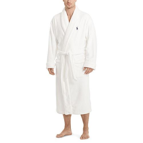 Polo Ralph Lauren Plush Shawl-collar Robe