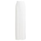 Ralph Lauren Juana Georgette Wide-leg Pant White