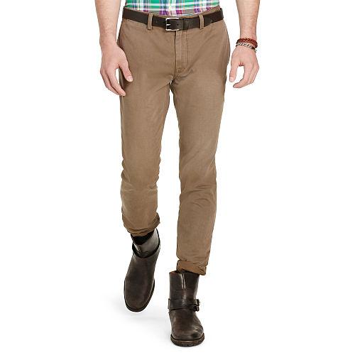 Polo Ralph Lauren Straight-fit Cotton Chino Algae