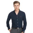 Polo Ralph Lauren Garment-dyed Oxford Shirt Hunter Navy